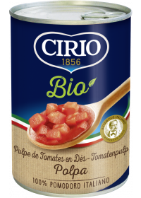 Cirio pomidory w kawałkach 400 g BIO